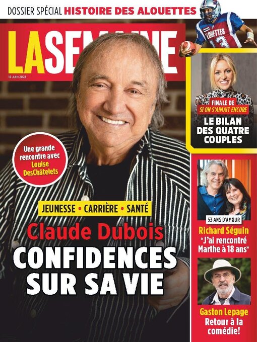 Title details for La Semaine by TVA Publications Inc. - Available